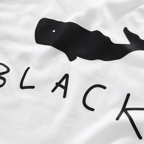 Moon Collection Part 5 Overfit Whale Short Sleeve Tee