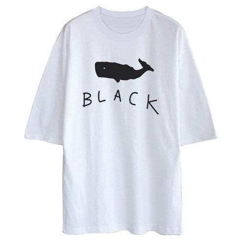 Moon Collection Part 5 Overfit Whale Short Sleeve Tee