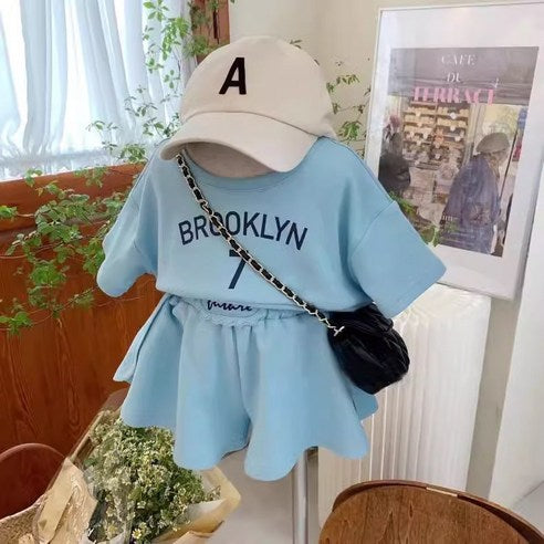 Family Look Summer Family Tee BROOKLYN T-Shirt Short Sleeve Custom Made Mom Dad Daughter Son Group Tee