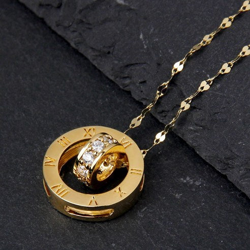 Juriete Women's 14K/18K Chain+Plated Pendant Prairie Necklace