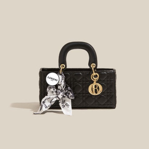 Jay-Doo Doo woman crossbody bag mini rectangle bag daily ladies' bag J023 + scarf