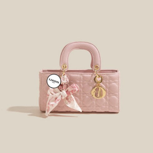 Jay-Doo Doo woman crossbody bag mini rectangle bag daily ladies' bag J023 + scarf