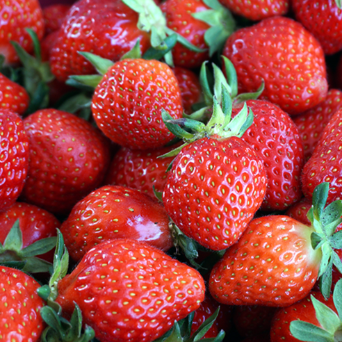 1KG of fresh strawberries with high sugar content and fresh fragrance delivered directly from the farm