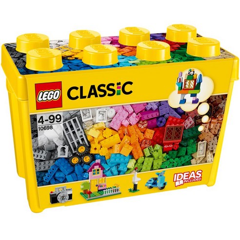 LEGO Classic Large Building Box 10698, Mixed Color, 1 Box