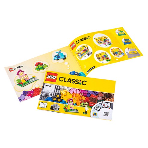 LEGO Classic Large Building Box 10698, Mixed Color, 1 Box